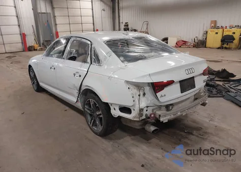 2017 Audi A4 2.0T Premium z USA, uszkodzony, nr VIN WAUENAF48HN034755